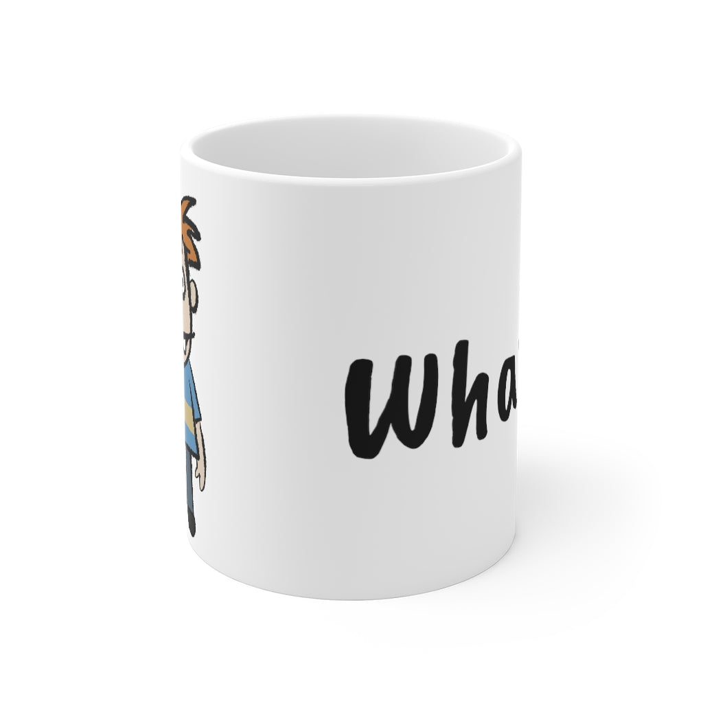 What? - 11oz White Mug