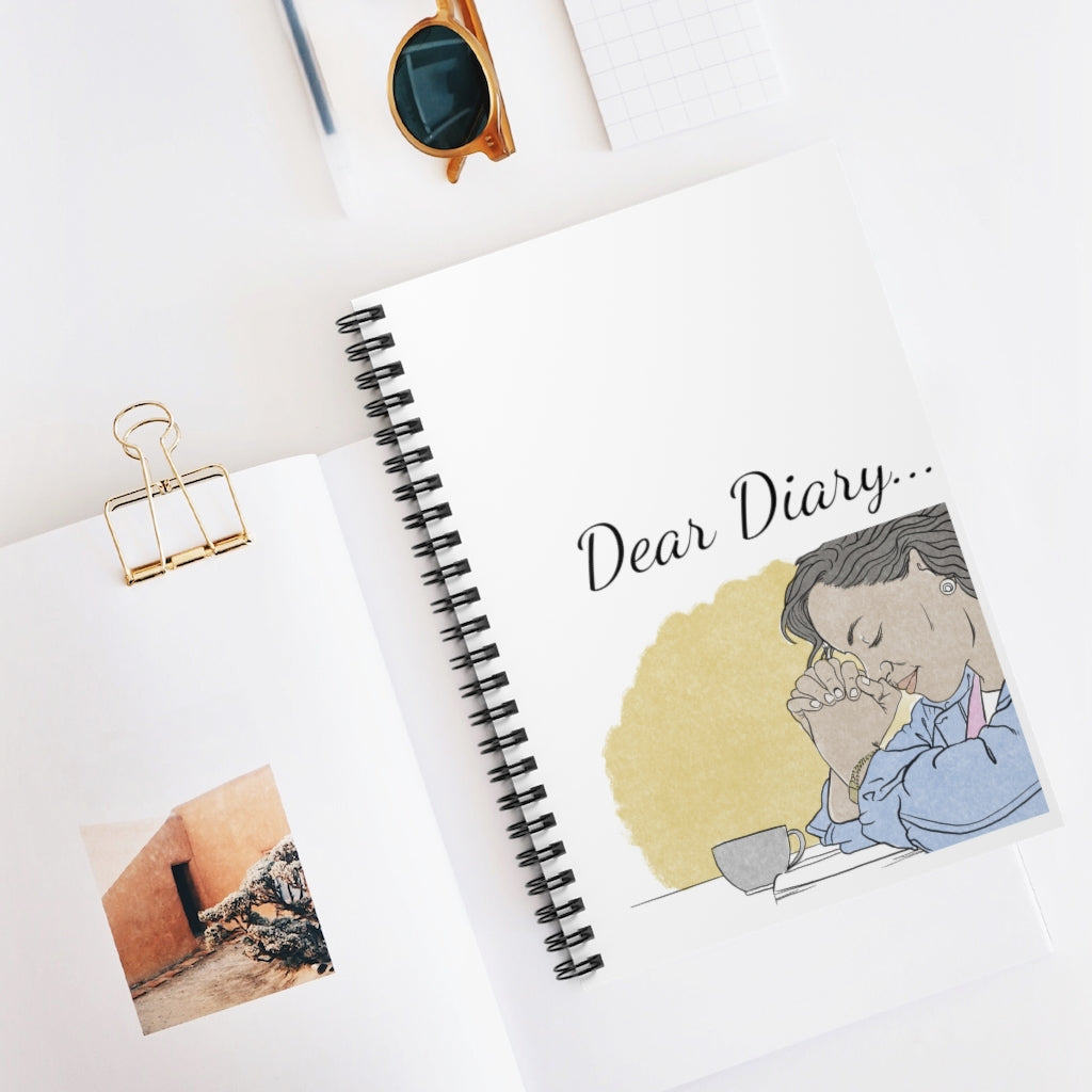 Dear Diary - Spiral Notebook - Ruled Line
