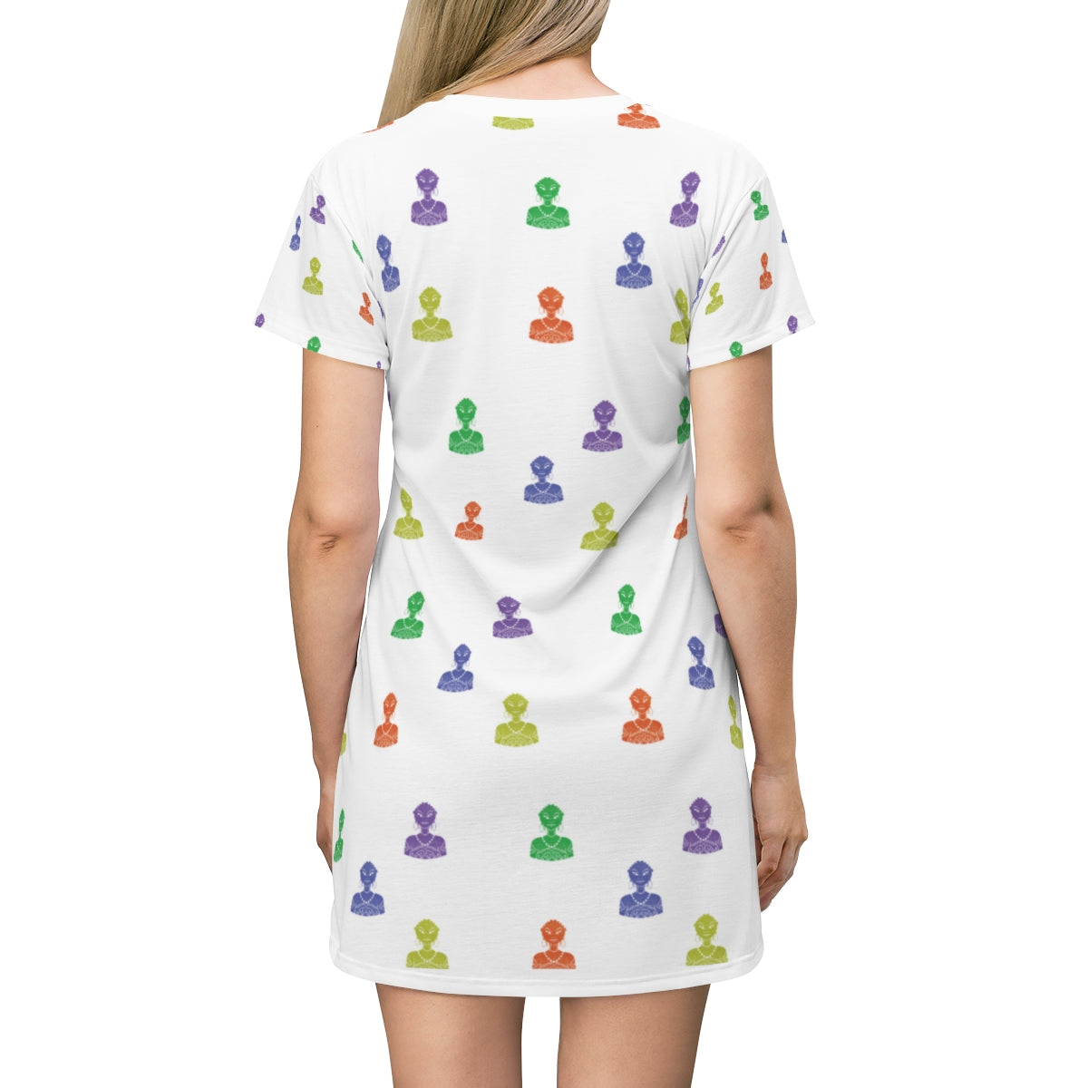 Montiki - All Over Print T-Shirt Dress