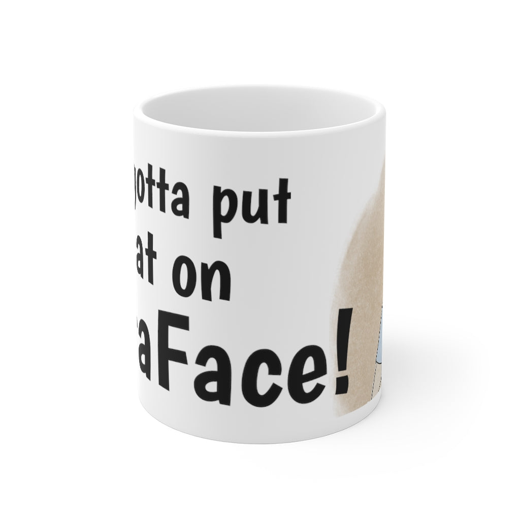 InstaFace - 11oz White Mug