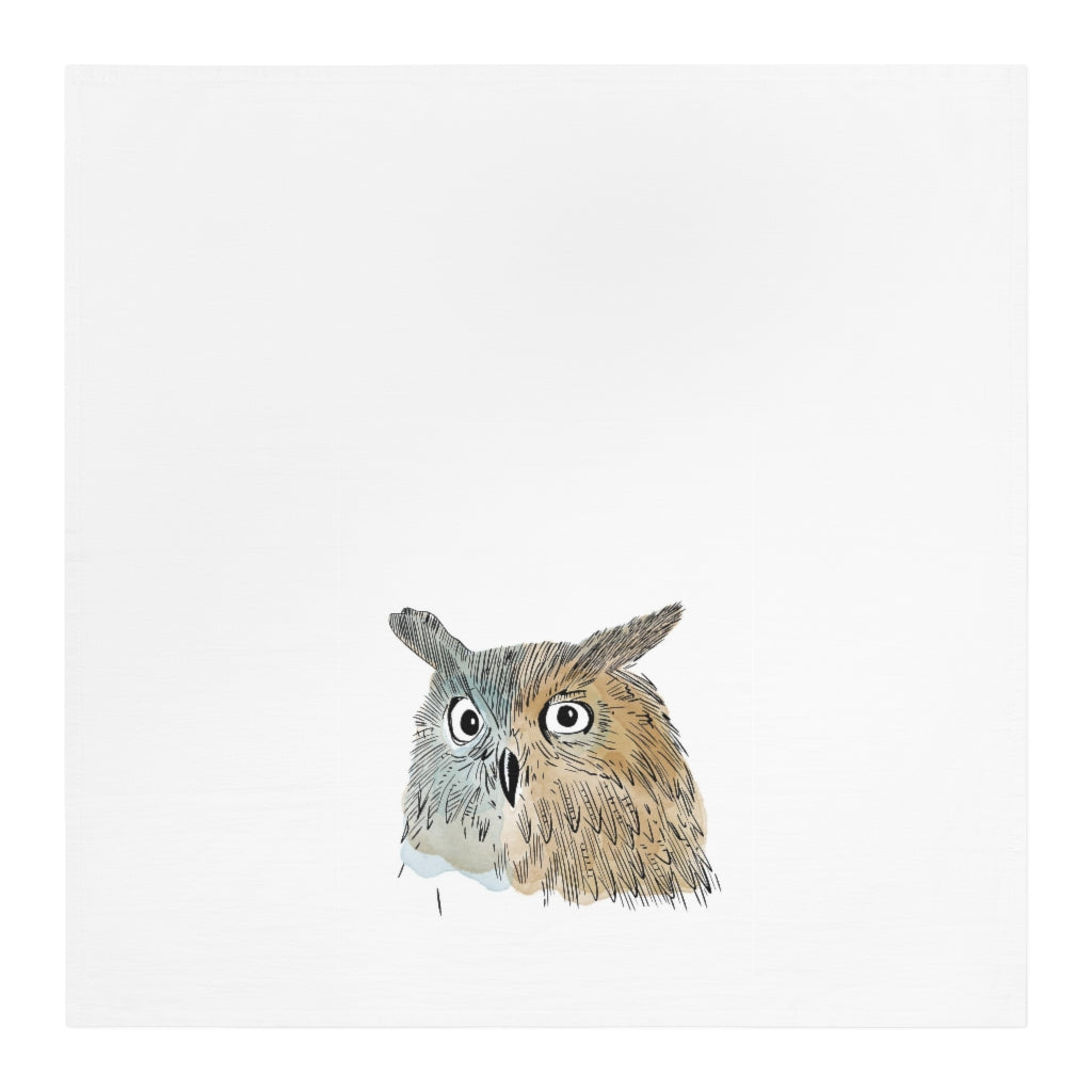 Wise Owl - Tea Towel