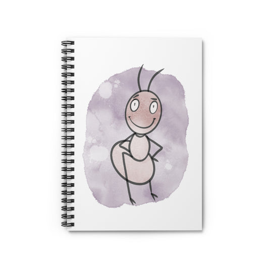 Ant Spiral Notebook - Ruled Line