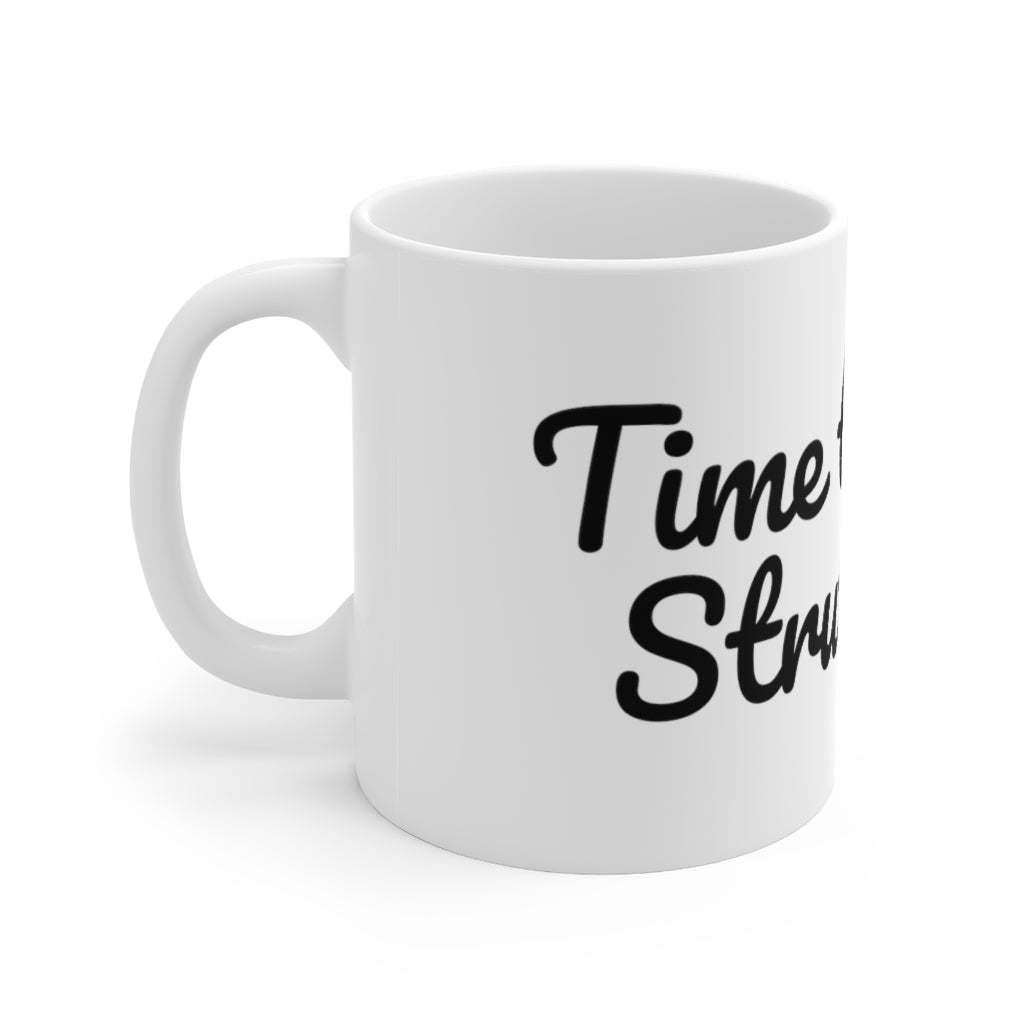 Travolta Mug: Time to Strut - Ceramic Mug 11oz