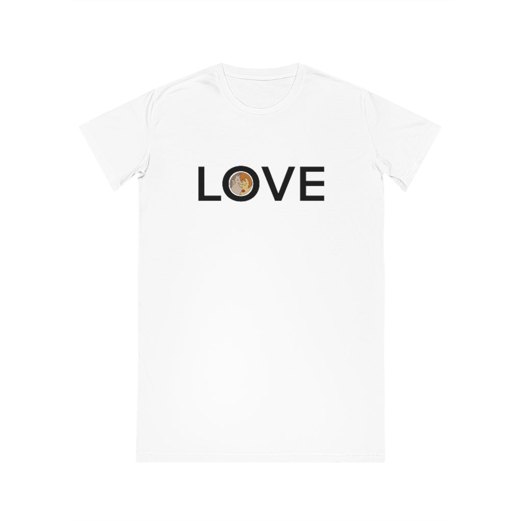 Love - Spinner T-Shirt Dress