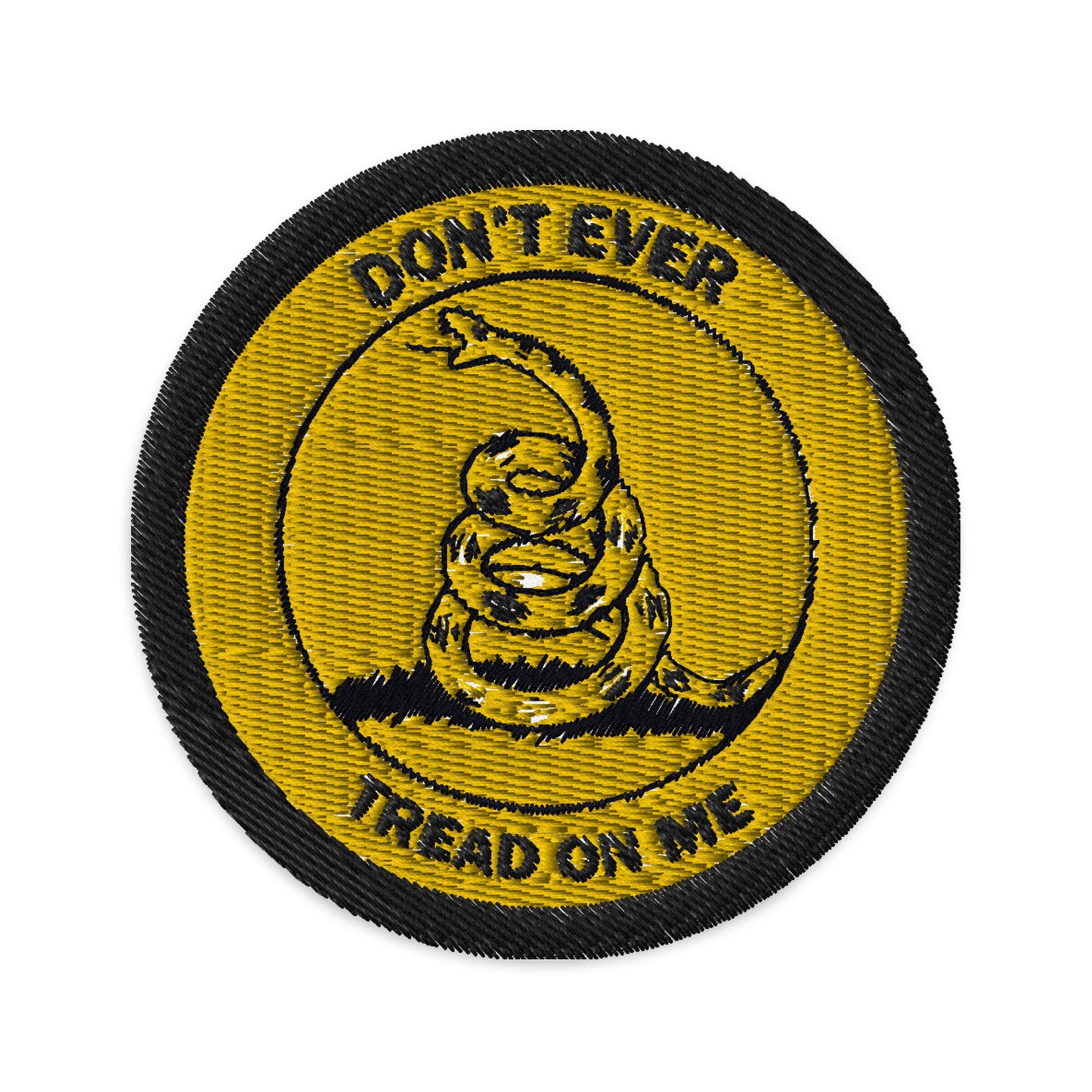 Don't Tread - Embroidered patches