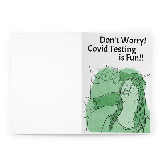 Fun Covid Testing - Greeting Cards (5 Pack)