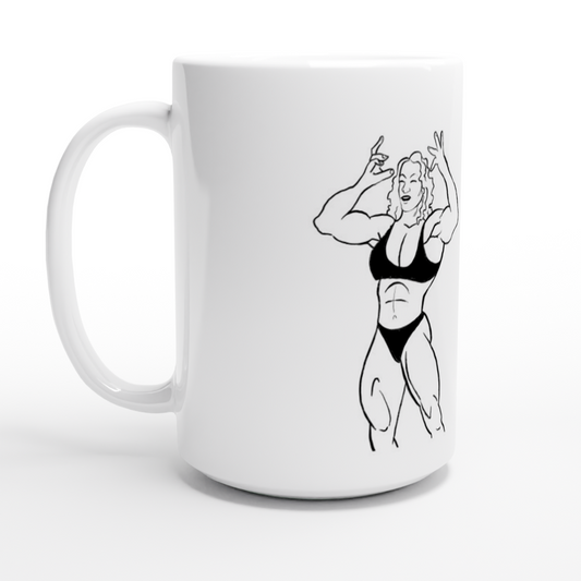 Personalizable Strong Women - White 15oz Ceramic Mug